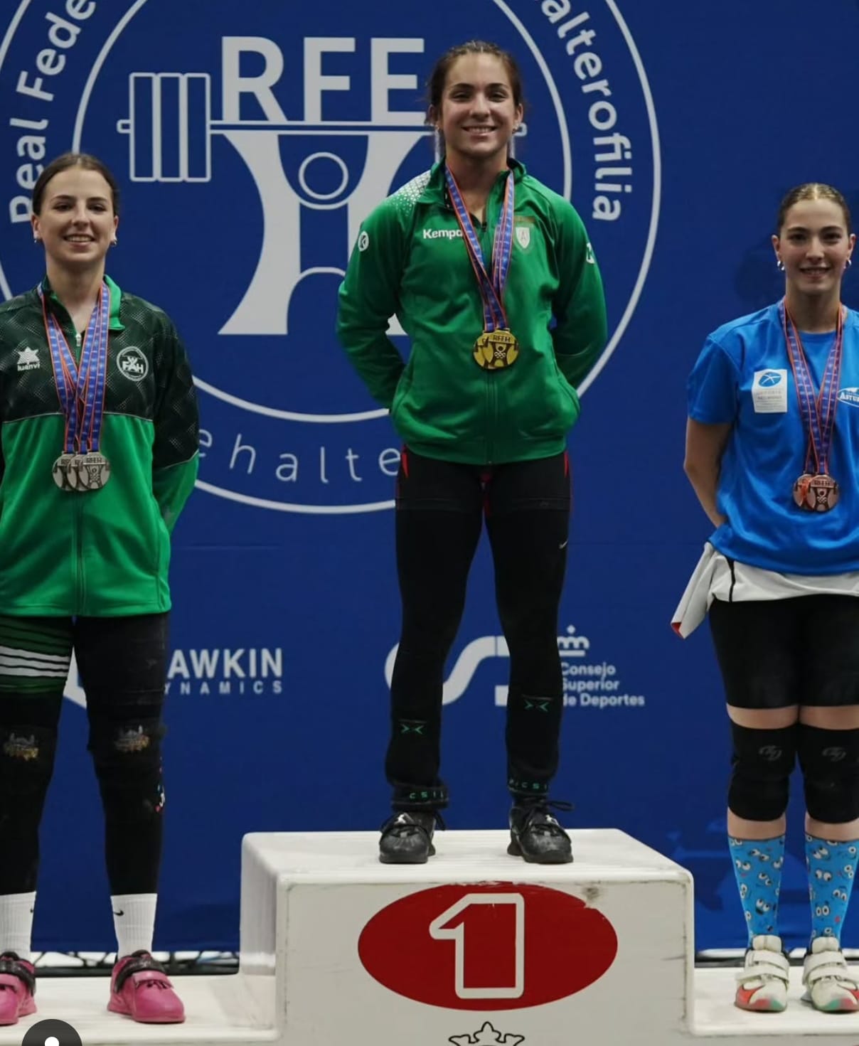 Gran actuación navarra en el Campeonato de España Júnior de Halterofilia en Zarautz
